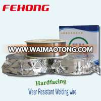 Hardfacing flux cored welding wire